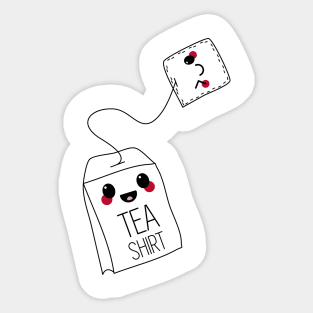 Tea Shirt Sticker